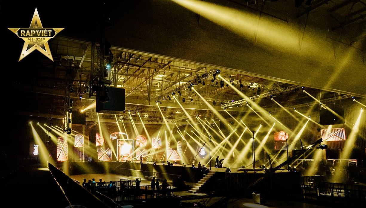 Sân khấu Rap Việt All-Star Concert được đầu tư cực hoành tráng