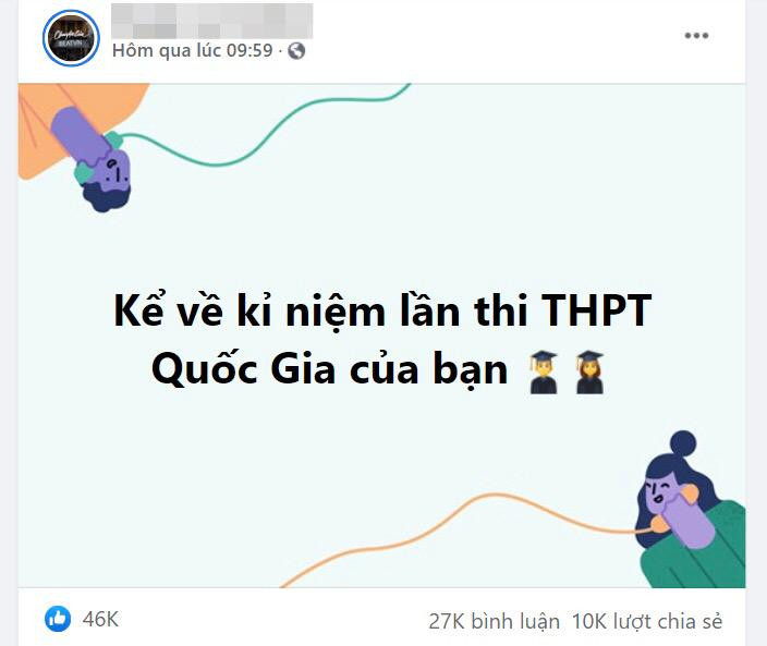 Bài viết thu hút rất nhiều bạn trẻ cùng chia sẻ về 1001 kỉ niệm thi tốt nghiệp THPT. Bài viết thu hút rất nhiều bạn trẻ cùng chia sẻ về 1001 kỉ niệm thi tốt nghiệp THPT.