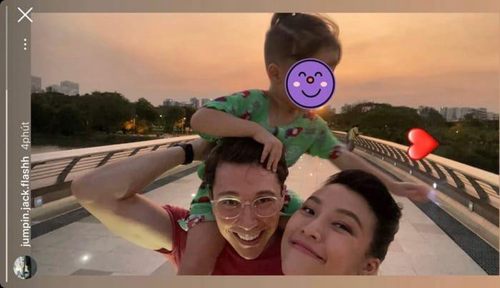 Lần cuối cùng cả hai xuất hiện bên nhau trên mạng xã hội trước khi Jack chia sẻ về việc ly hôn.