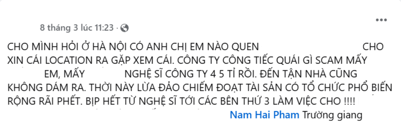 Bài viết tố quản lý của 2 nam rapper gây xôn xao. Bài viết tố quản lý của 2 nam rapper gây xôn xao.