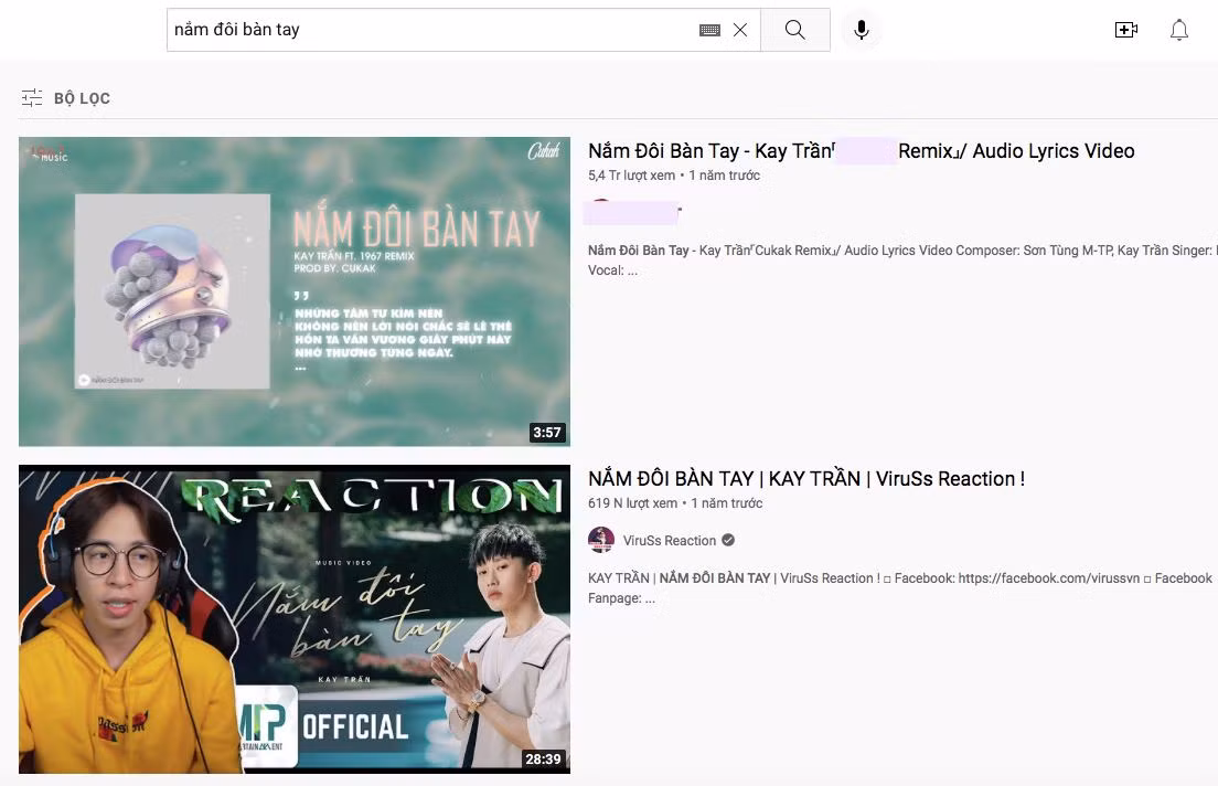 MV Nắm Đôi Bàn Tay cũng đã "bay màu" khỏi YouTube.
