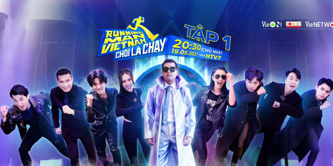 Poster đậm chất "biệt đội siêu anh hùng" của dàn cast Running Man Việt Nam 2021.
