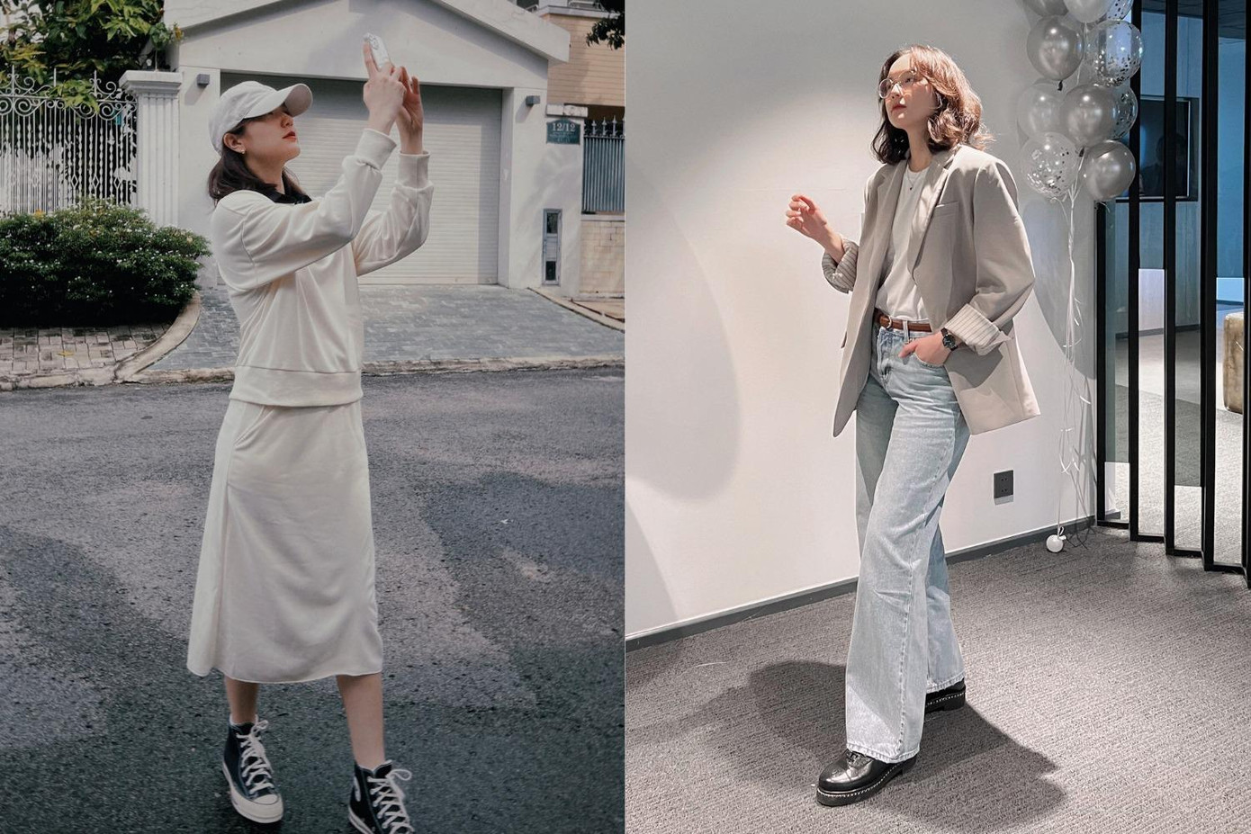 Phong cách thời trang của Hải Tú có sự thay đổi rõ rệt, hướng đến sự đơn giản, năng động. Phong cách thời trang của Hải Tú có sự thay đổi rõ rệt, hướng đến sự đơn giản, năng động.