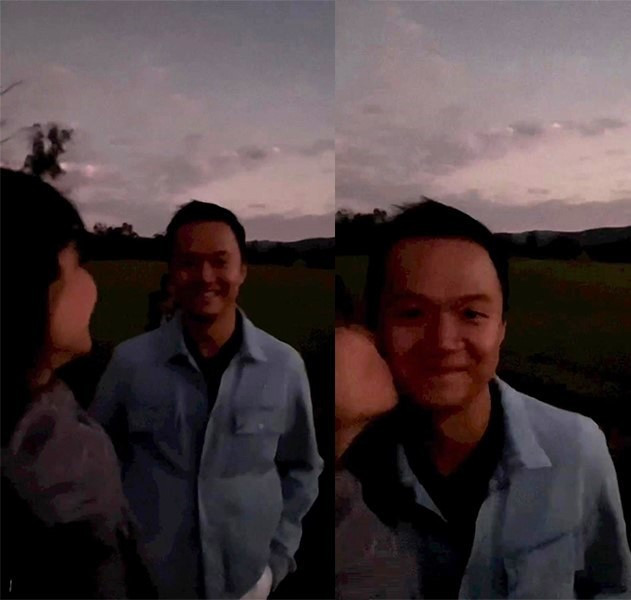 Quá trình cầu hôn Diễm My của Vinh Phạm không gặp nhiều khó khăn khi anh chàng luôn nhận được những nụ hôn khích lệ từ người yêu.