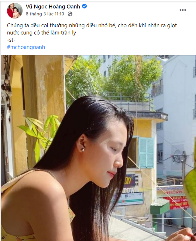 Bài viết dấy lên nghi vấn Hoàng Oanh và chồng ngoại quốc "đường ai nấy đi"