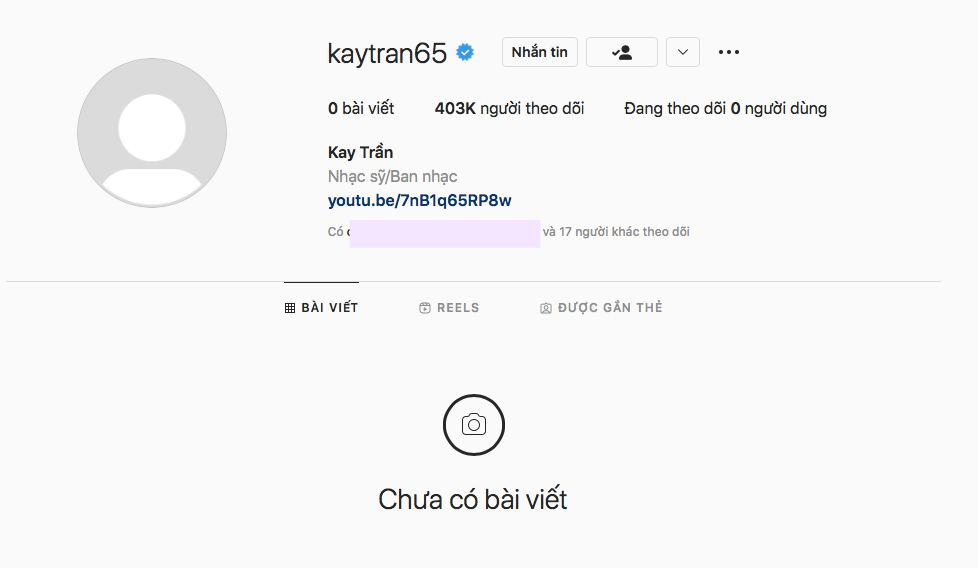 Động thái lạ của Kay Trần gây chú ý khi anh xoá hết hình trên trang cá nhân, hủy theo dõi tất cả mọi người sau khi rời công ty. Động thái lạ của Kay Trần gây chú ý khi anh xoá hết hình trên trang cá nhân, hủy theo dõi tất cả mọi người sau khi rời công ty.