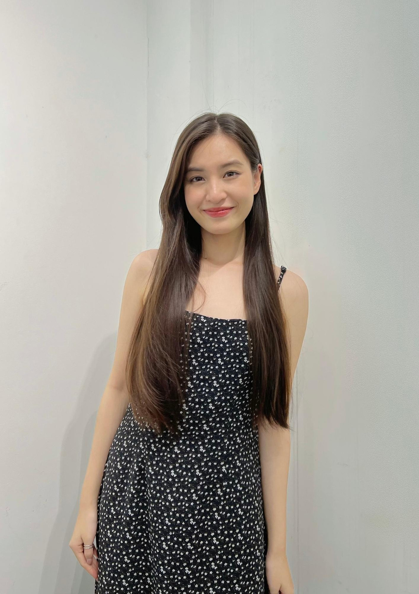 Hình ảnh Thảo Tâm trước khi đi hiến tóc. Hình ảnh Thảo Tâm trước khi đi hiến tóc.