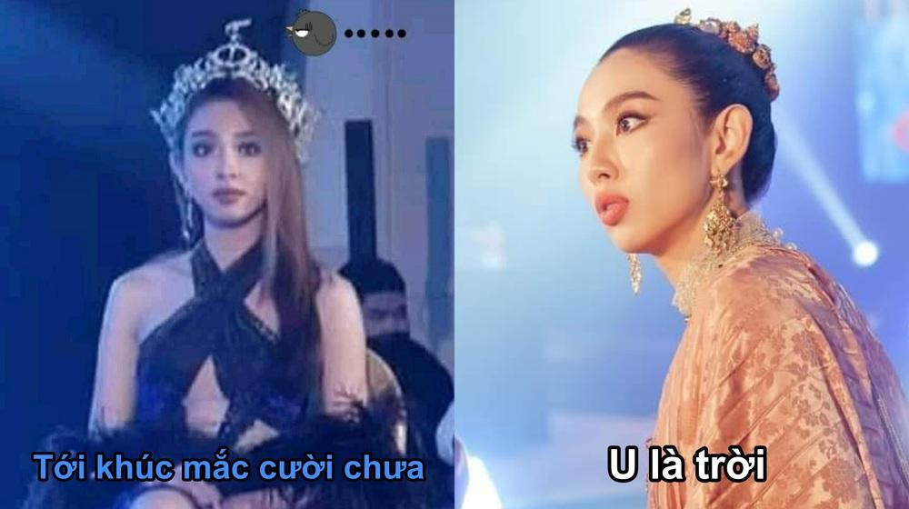 Thùy Tiên cứ đi đến đâu là có meme đến đấy!