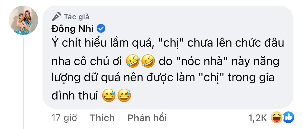 Đông Nhi nhanh chóng lên tiếng trần tình.