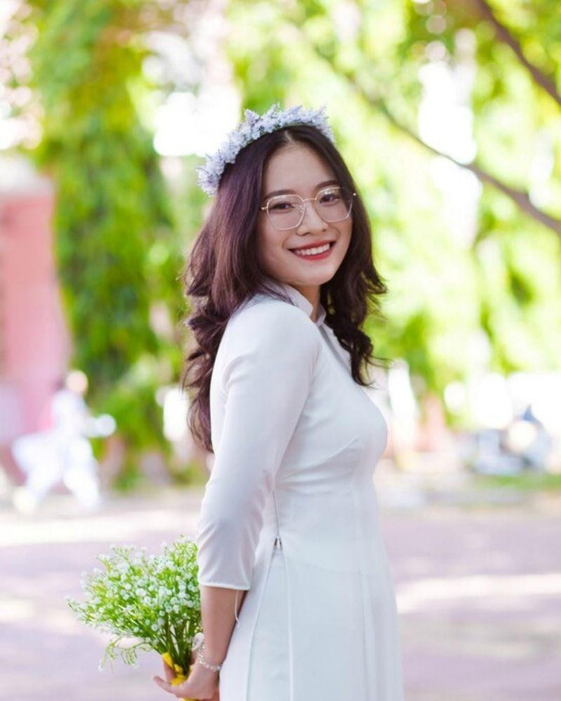 Ngọc Quỳnh dự kiến đăng ký nguyện vọng vào ngành Nghiệp vụ an ninh của trường Đại học An ninh nhân dân (TP.HCM). Ảnh: FBNV