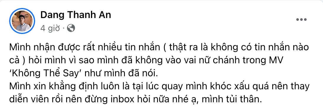 Chia sẻ của Negav về sản phẩm mới của người anh thân thiết được dân tình đồng loạt thả &quot;haha&quot;.