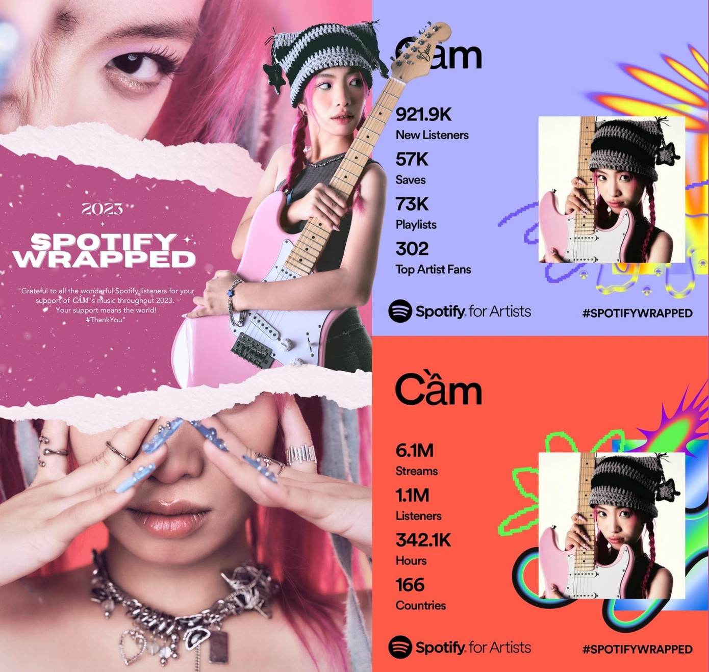 Là một gương mặt còn "mới chát", song, Cầm chứng tỏ nỗ lực thoát khỏi "mác" "con gái Duy Mạnh" bằng những sản phẩm âm nhạc chất lượng. Là một gương mặt còn "mới chát", song, Cầm chứng tỏ nỗ lực thoát khỏi "mác" "con gái Duy Mạnh" bằng những sản phẩm âm nhạc chất lượng.