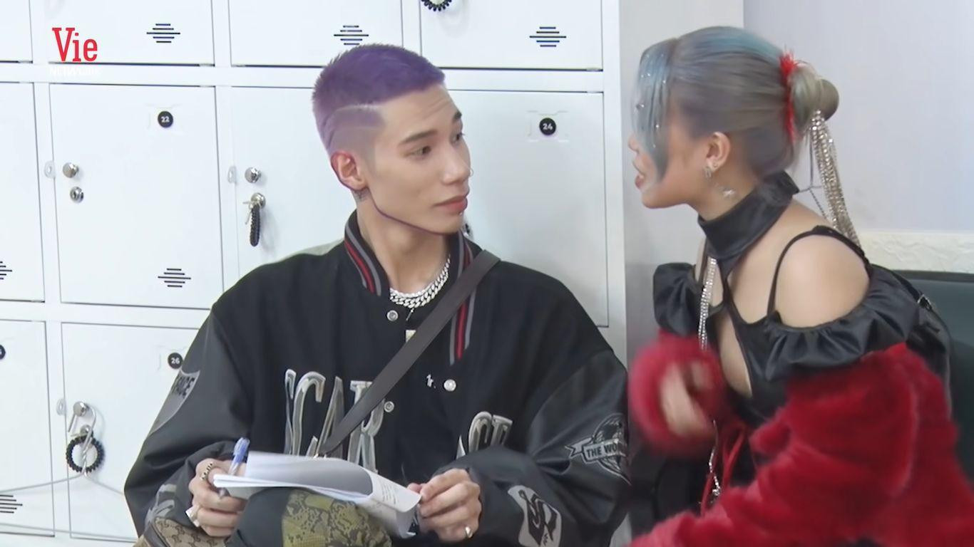 Loạt khoảnh khắc "tình bể bình" của cặp đôi tại Rap Việt.