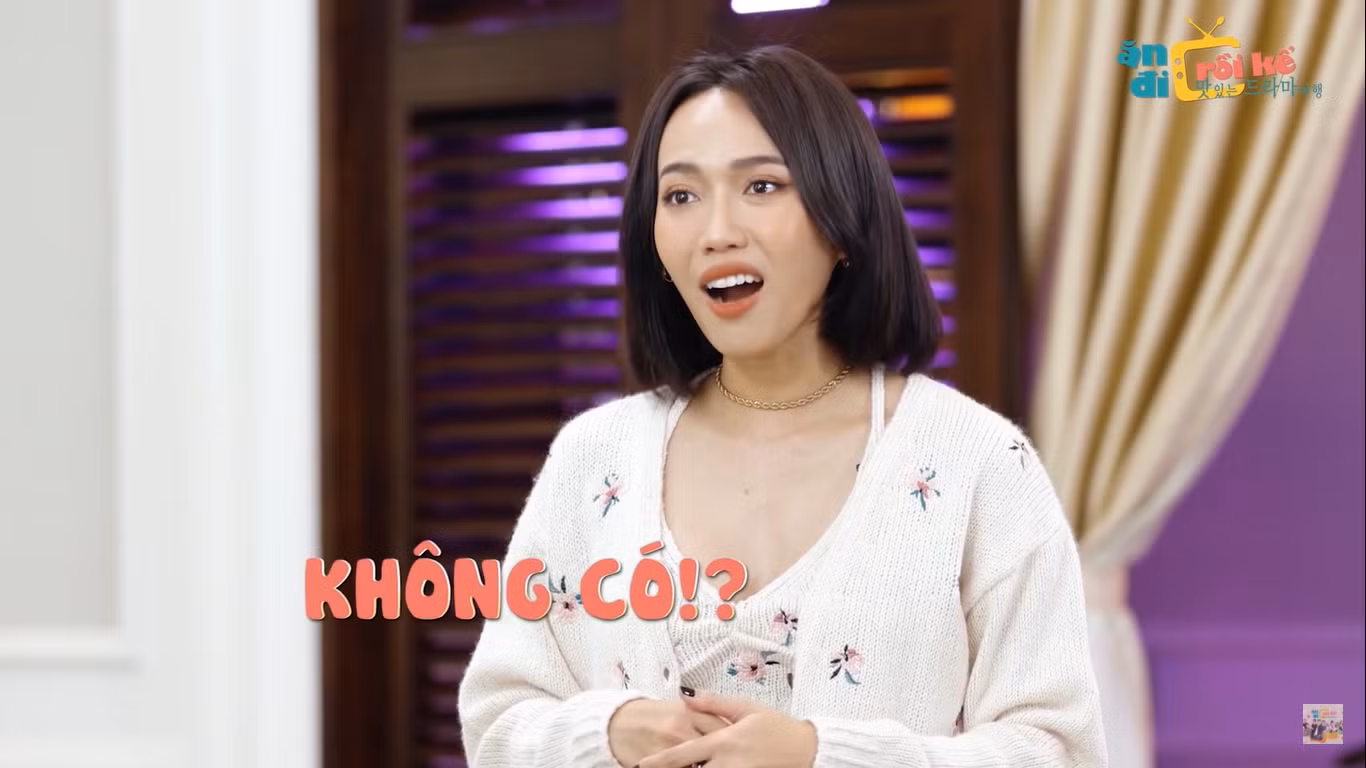 "Vựa muối" Diệu Nhi khiến MC Đại Nghĩa hoài nghi khi không biết cô nàng đang giới thiệu bản thân hay "tự dìm" chính mình.