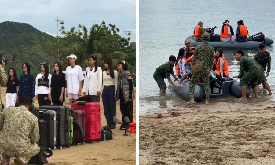 Những hình ảnh đầu tiên của chương trình được tiết lộ, trong đó sự xuất hiện của Hoa hậu Thiên Ân khiến người hâm mộ thích thú.