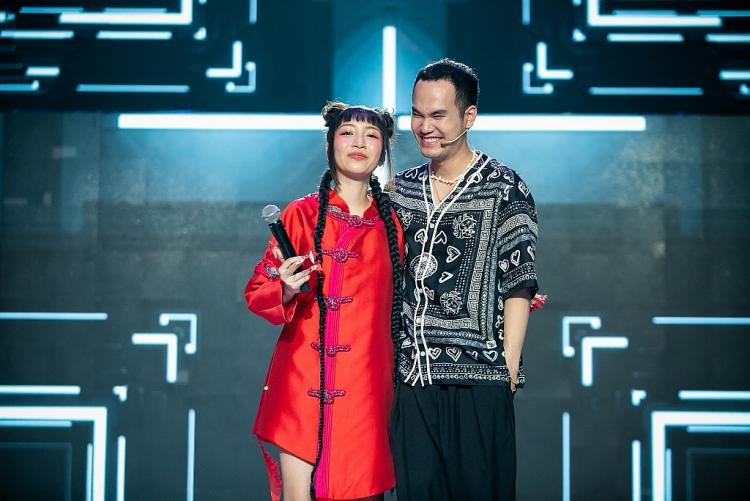 Mỹ Anh - Khắc Hưng tại The Heroes 2021.