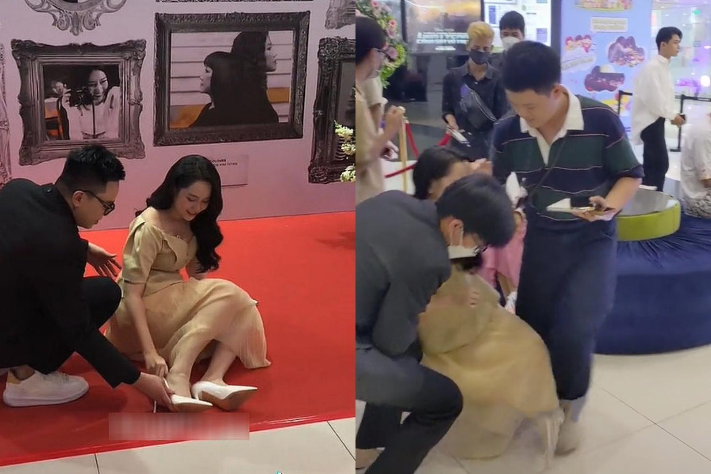 Tại một sự kiện, Trúc Anh nhiều lần vấp ngã, đứng không vững vì căn bệnh thoái hóa khớp. Tại một sự kiện, Trúc Anh nhiều lần vấp ngã, đứng không vững vì căn bệnh thoái hóa khớp.