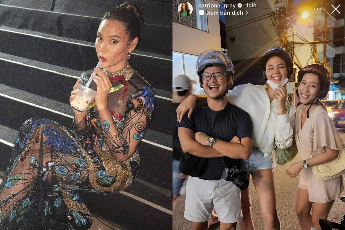 Là Hoa hậu Hoàn vũ thì cũng thích trà sữa và đồ ăn vặt như ai thôi!