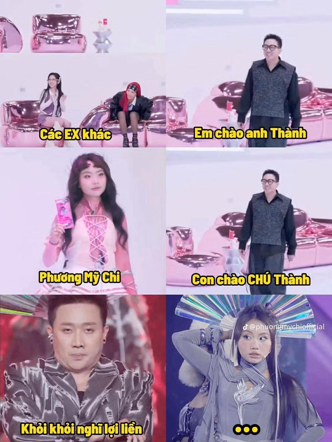 Phương Mỹ Chi là Em Xinh công khai "đụng chạm" MC Trấn Thành nhiều nhất.