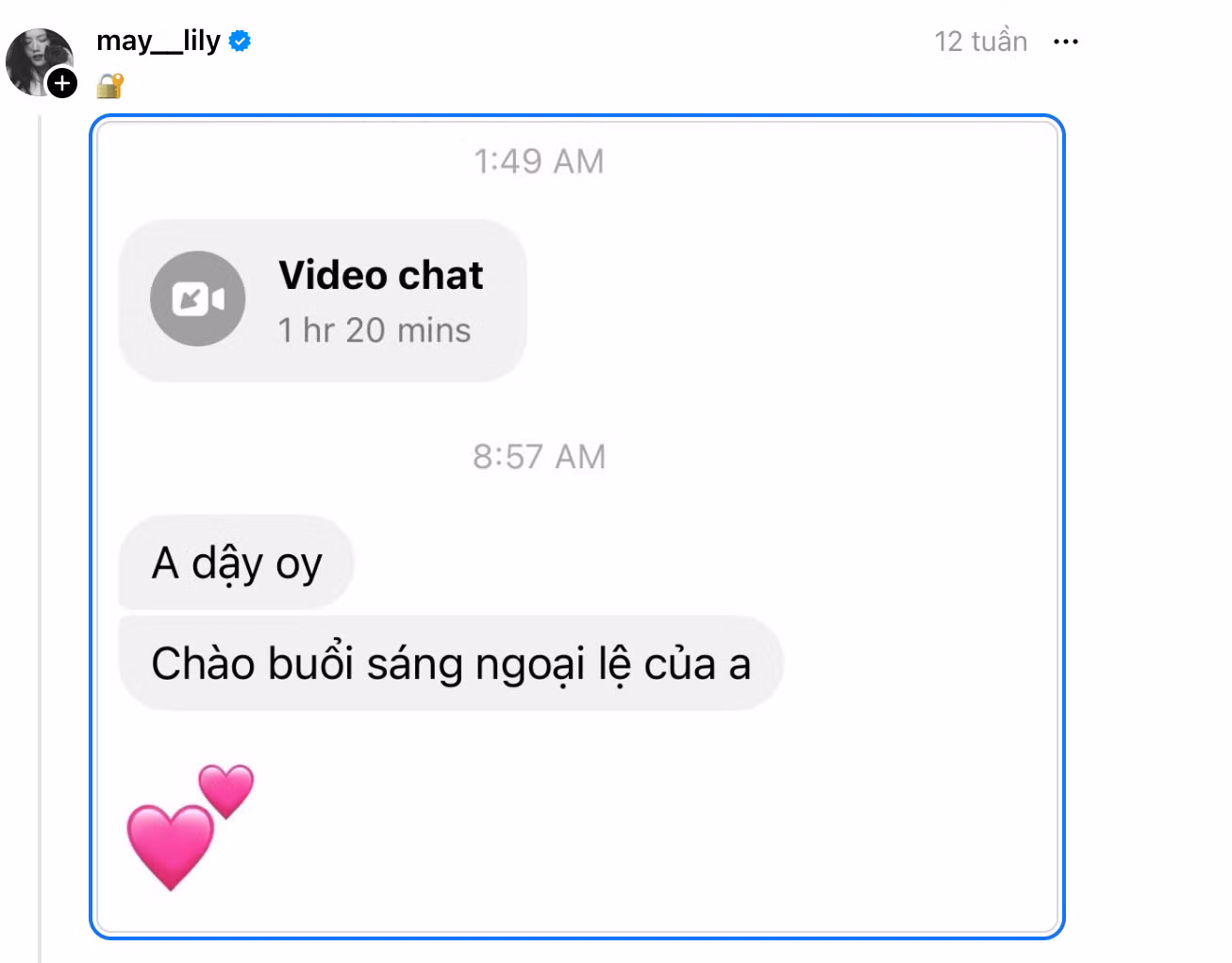 Những tin nhắn đến từ "người bí ẩn" nhưng ai-cũng-biết-là-ai.