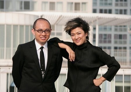 Zhang Xin bên chồng,Pan Shiyi. Ảnh:AsiaOne