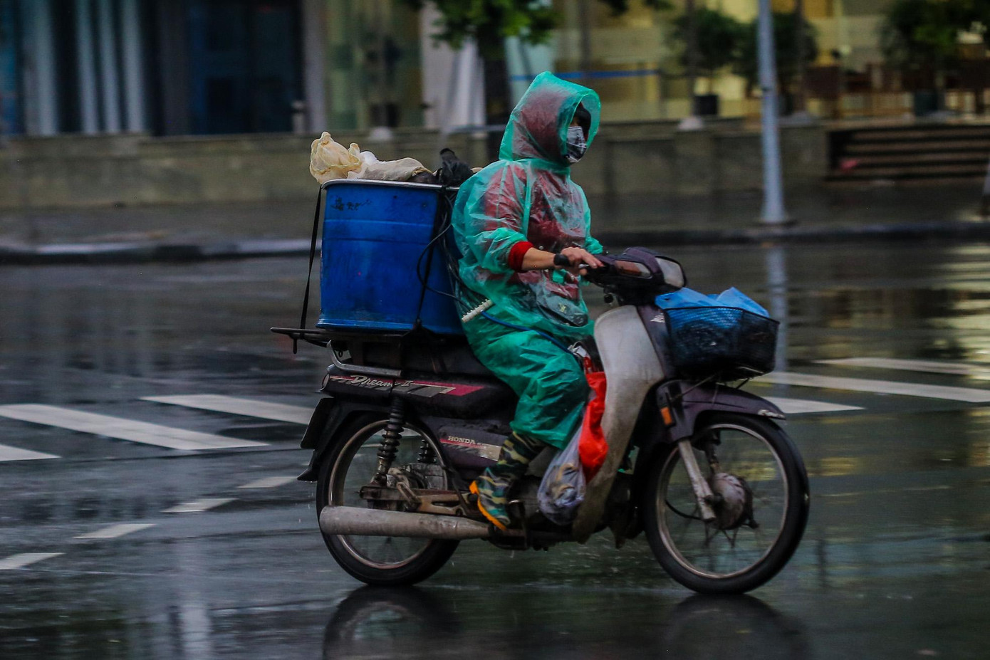 Thời điểm nhiệt độ thấp nhất vào sáng nay tại Hà Nội khoảng 20 độ C.