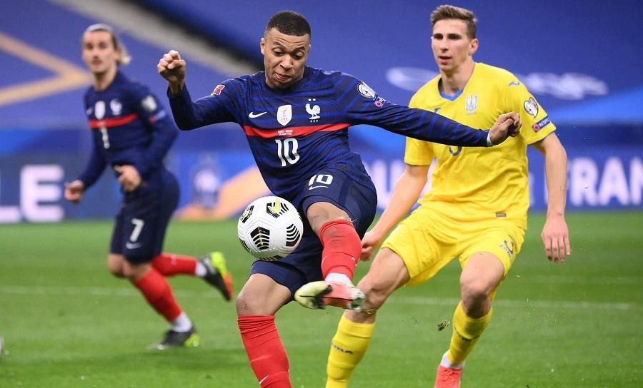 Đội tuyển Pháp đã gây thất vọng khi bị Ukraine cầm hòa ở lượt trận mở màn vòng loại