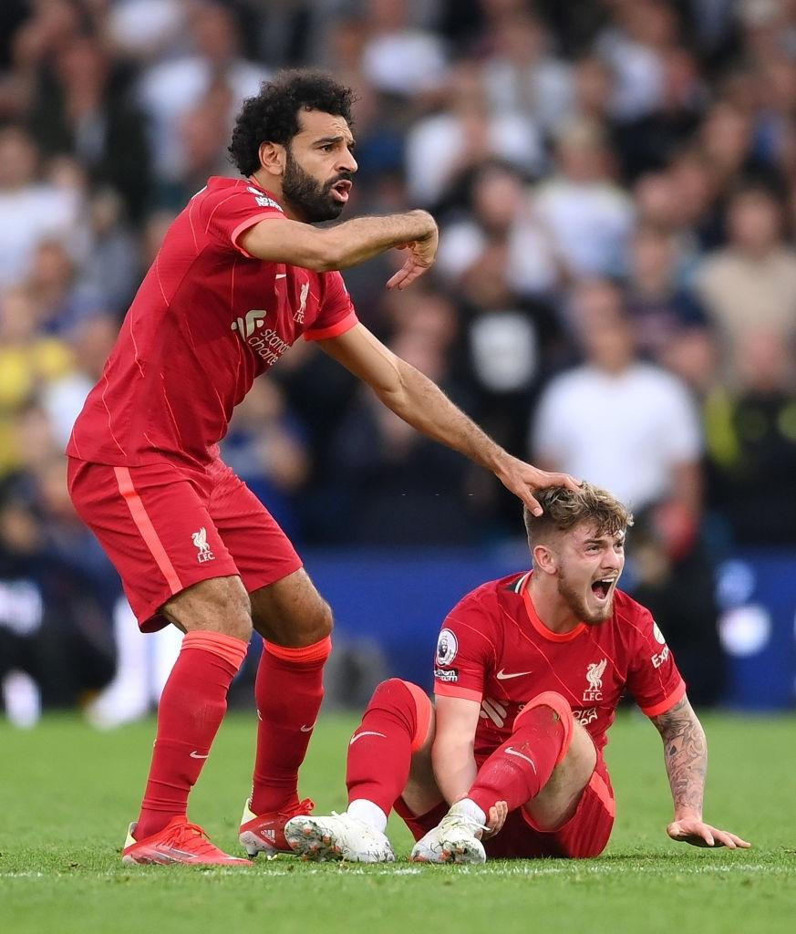 Leeds vs Liverpool 0-3: Salah cán mốc 100 bàn, Elliott dính chấn thương nặng ảnh 15 Leeds vs Liverpool 0-3: Salah cán mốc 100 bàn, Elliott dính chấn thương nặng ảnh 15