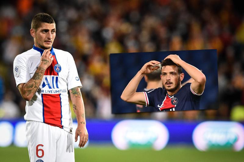 Verratti và Florenzi sẽ không thể ra sân vì mắc COVID-19