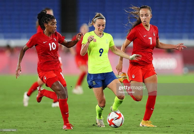 Trực tiếp bóng đá nữ Olympic Thụy Điển - Canada 1-1 (2-3): Đội nữ Canada trên đỉnh Olympic ảnh 14 Trực tiếp bóng đá nữ Olympic Thụy Điển - Canada 1-1 (2-3): Đội nữ Canada trên đỉnh Olympic ảnh 14