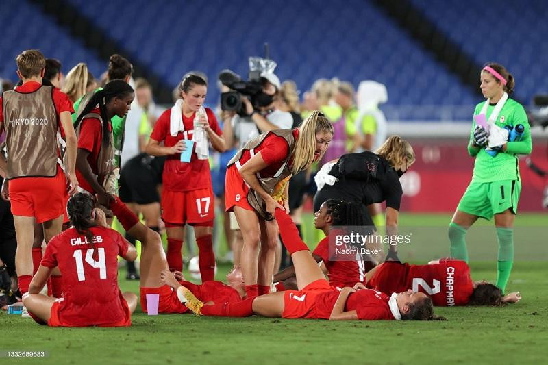 Trực tiếp bóng đá nữ Olympic Thụy Điển - Canada 1-1 (2-3): Đội nữ Canada trên đỉnh Olympic ảnh 15 Trực tiếp bóng đá nữ Olympic Thụy Điển - Canada 1-1 (2-3): Đội nữ Canada trên đỉnh Olympic ảnh 15