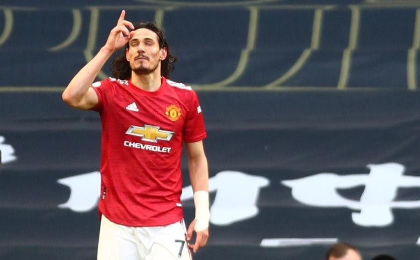 Cavani góp công cực lớn trong 2 bàn đầu của M.U