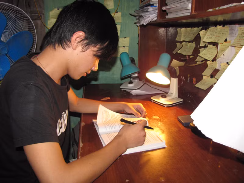 Đinh Đức Hóa - Thủ khoa đạt 30 điểm trong kỳ thi tuyển sinh đại học cao đẳng năm nay. - Ảnh: Trường Phong