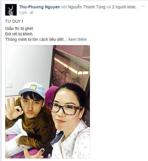 Tuấn Hưng 'cảnh cáo' Thu Phương vì 'đá xoáy' đàn em ảnh 2