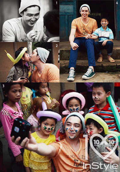 Những ngôi sao nôi tiếng đến với Hà Nội trong năm 2013 Đầu tháng 2, Kangin của nhóm Super Junior đến Hà Nội để làm từ thiện. Vì muốn giữ bí mật lịch trình nên những ngày lưu lại tại Hà Nội, Kangin không tiết lộ thông tin về thời gian, địa điểm tiến hành các hoạt động. Những hình ảnh về chuyến thăm một vùng quê ở Tuyên Quang của anh chỉ được đăng tải trên mặt báo sau khi nam ca sĩ đã trở về Hàn Quốc