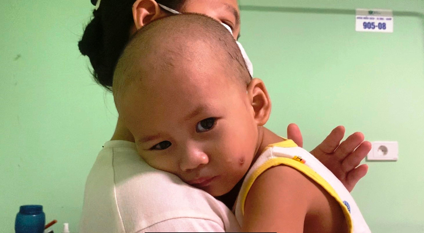 Chị Lê Thanh Lam và con trai là bé Phạm Gia Huy. Chị Lê Thanh Lam và con trai là bé Phạm Gia Huy.