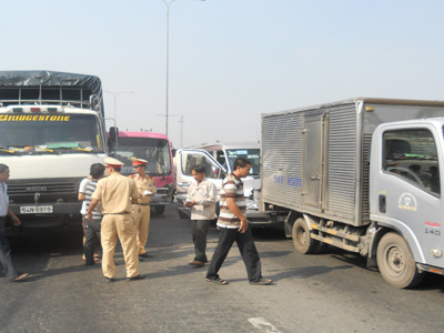 Hiện trường vụ tai nạn