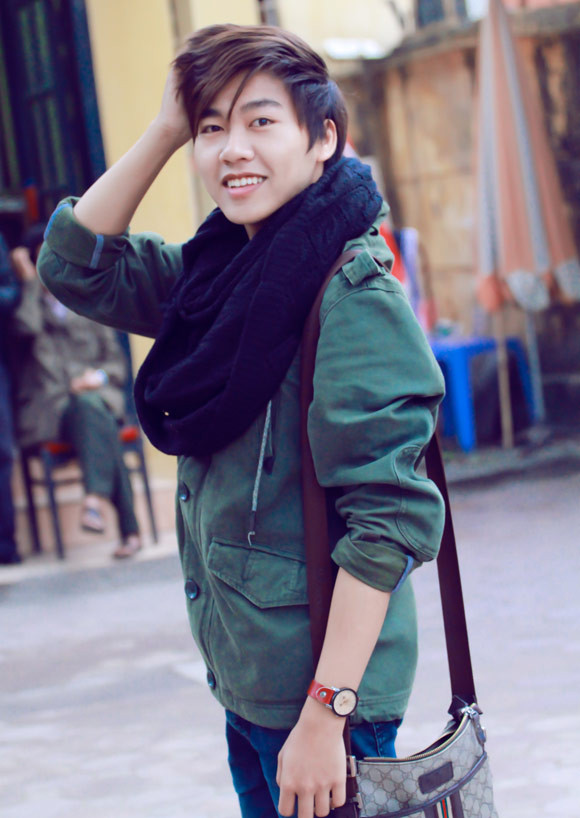 Sơn Paris - gương mặt Đại sứ học đường 2013. Sơn Paris - gương mặt Đại sứ học đường 2013