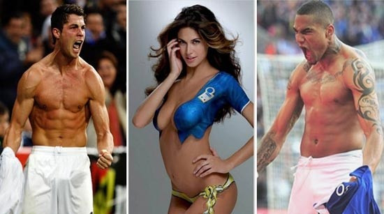 C.Ronaldo (trái) không từ thủ đoạn để 