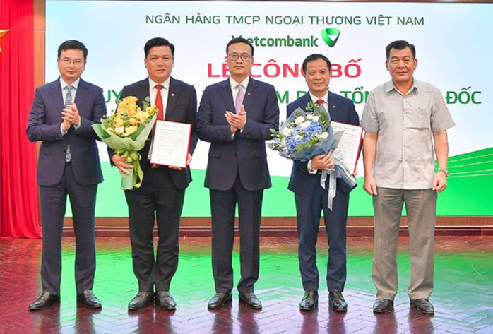 Nhân sự cấp cao Vietcombank vừa được bổ nhiệm.