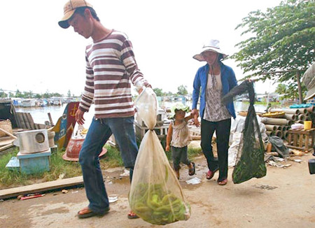 Bán rắn lục ở TP. Tuy Hòa 