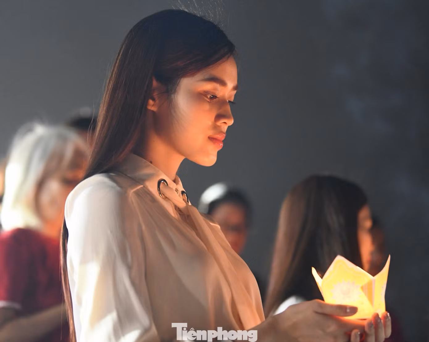 Hoa hậu Đỗ Thị Hà vinh dự được có mặt tại sự kiện để bày tỏ lòng biết ơn, sự tri ân tới những chiến sĩ đã hy sinh thân mình cho nền độc lập, tự do của Tổ quốc. Hoa hậu Việt Nam 2020 cho biết là một người trẻ, cô ý thức được bản thân cần phải cố gắng học tập và lao động tốt để cống hiến cho đất nước.