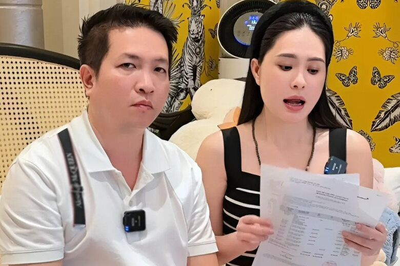 Đoàn Di Băng và chồng - doanh nhân Nguyễn Quốc Vũ. Đoàn Di Băng và chồng - doanh nhân Nguyễn Quốc Vũ.