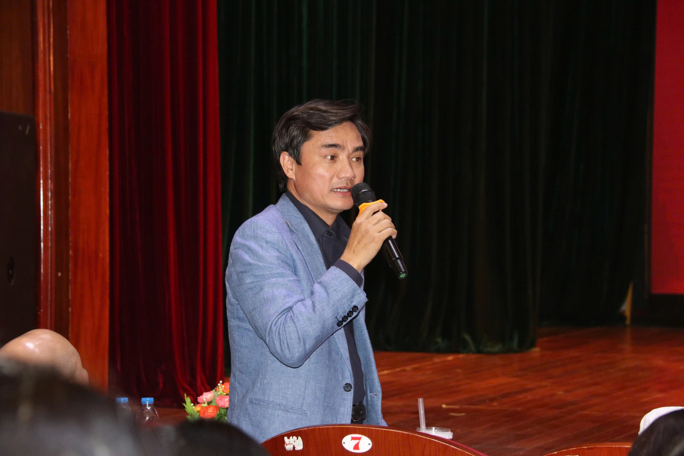 Đại diện các đơn vị nghệ thuật thuộc Bộ VHTTDL giới thiệu về chuỗi chương trình kỷ niệm. Đại diện các đơn vị nghệ thuật thuộc Bộ VHTTDL giới thiệu về chuỗi chương trình kỷ niệm.