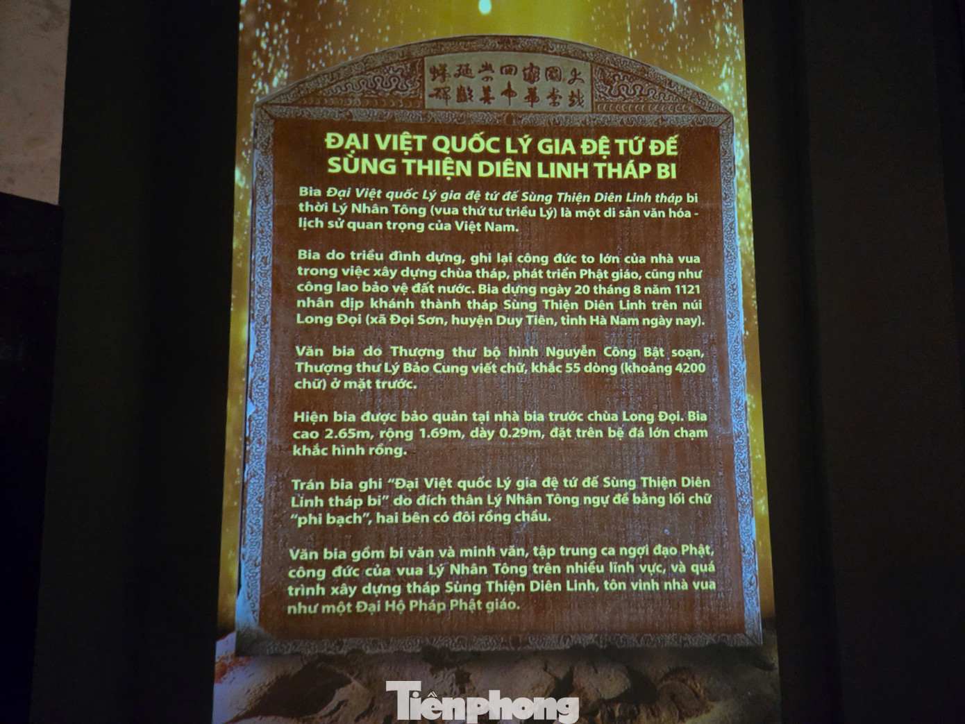 Trong khoảng thời gian ấy, Phật giáo Việt Nam đã để lại nhiều di sản văn hóa đặc sắc bao gồm hệ thống kiến trúc chùa tháp, các tác phẩm điêu khắc, tượng thờ, đồ gốm, văn học, âm nhạc và nhiều nghi lễ Phật giáo...