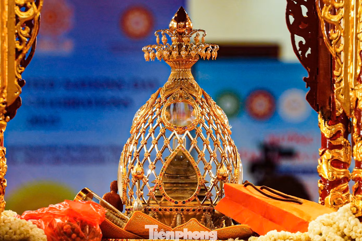 Đây là lần thứ tư xá lợi Đức Phật Thích Ca Mâu Ni được cung rước ra ngoài phạm vi Ấn Độ.