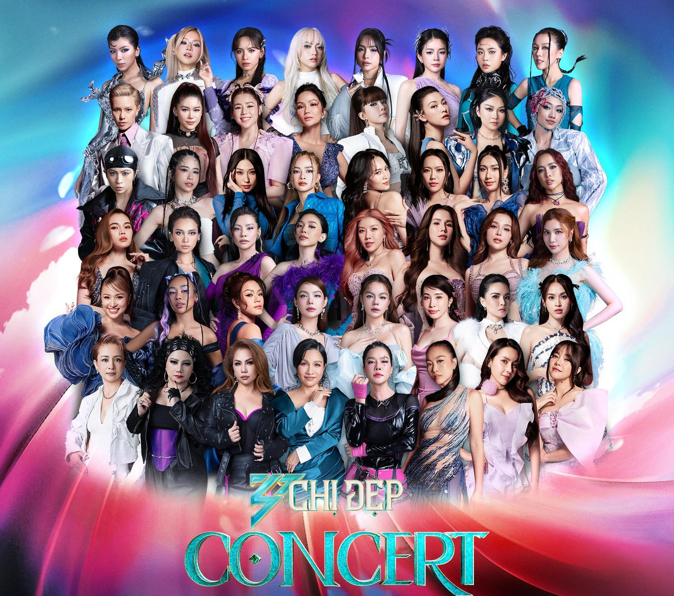 Concert Chị đẹp trở thành chương trình âm nhạc có số lượng khách mời là nữ tham dự đông nhất. Concert Chị đẹp trở thành chương trình âm nhạc có số lượng khách mời là nữ tham dự đông nhất.