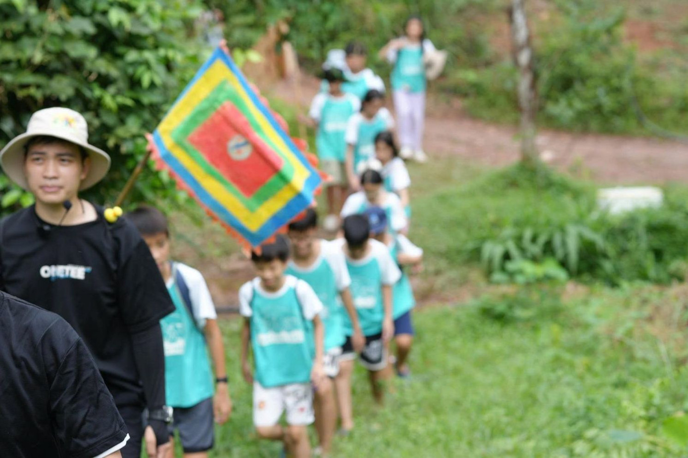 Một số hoạt động tại trại hè Làng Háo Hức. Ảnh: Làng Háo Hức.