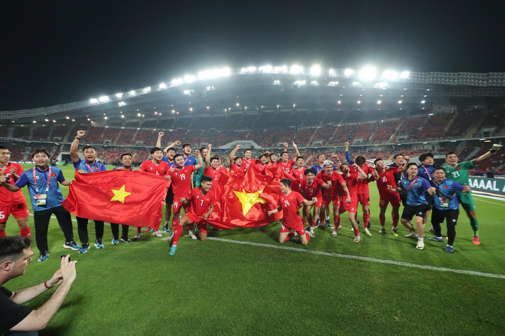 Đội tuyển Việt Nam đánh bại Thái Lan, vô địch ASEAN Cup 2024. Ảnh: Ngọc Tú.