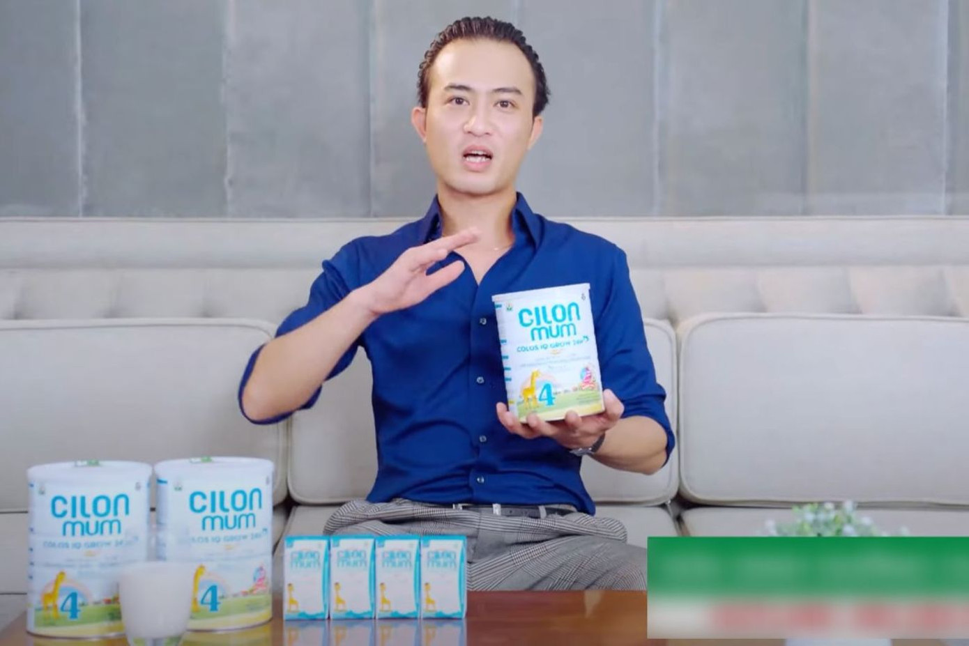 Diễn viên Doãn Quốc Đam tham gia quảng cáo sữa giả. Diễn viên Doãn Quốc Đam tham gia quảng cáo sữa giả.